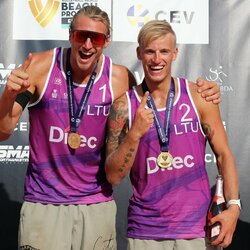 Patrikas Stankevičius ir Audrius Knašas laimėjo antrąjį „Pro Beach Tour“ turnyrą iš eilės | CEV nuotr. 4
