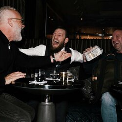 Conoras McGregoras susitiko su Dana White'u ir Lorenzo Fertitta | Instagram.com nuotr 6