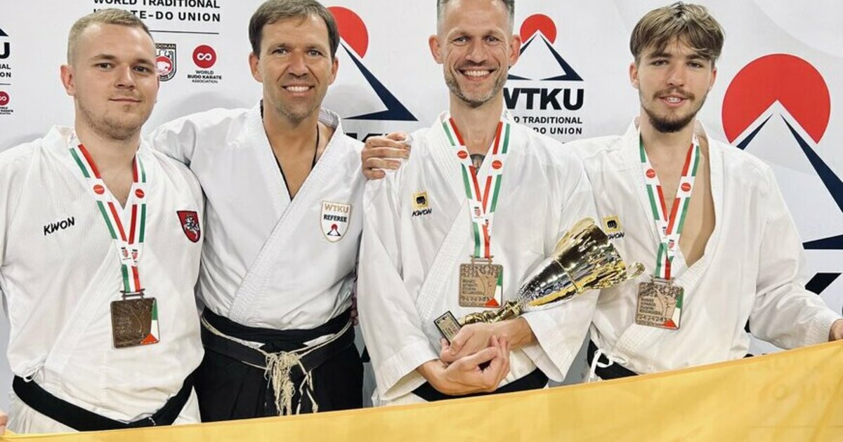Al Campionato Europeo di Karate Tradizionale – fino a 4 medaglie lituane
