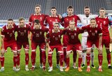 Tautų lygos C diviziono išlikimo rungtynėse baltarusius keičia Gibraltaras