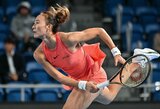 Olimpinė čempionė Tokijuje įveikė L.Fernandez, S.Kenin pratęsė geriausią savo sezono pasirodymą