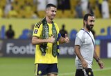 Raketų atakų fone pasižymėjęs Cristiano Ronaldo artėja prie 1000 įvarčių ribos
