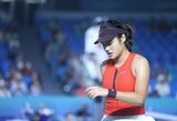 Emma Raducanu WTA 500 turnyre krito prieš trečio šimtuko žaidėją