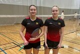 V.Paulauskaitė ir M.Sukackaitė badmintono turnyre Estijoje pasiekė aštuntfinalį