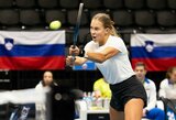 Patricija Paukštytė su porininke po įtemptos kovos pateko į pusfinalį