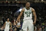 NBA savaitės geriausiais tapo G.Antetokounmpo ir D.Lillardas