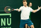 „Rafa Nadal Open“: R.Berankis eliminavo 7-ąją turnyro raketę ir žengė į ketvirtfinalį