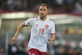 Apie savo ateitį svarstantis Ch.Eriksenas renkasi tarp dviejų klubų