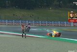 Italijos GP kvalifikacijoje – permainingos oro sąlygos, didelė M.Marquezo avarija ir sensacinga naujoko pergalė