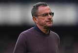R.Rangnickas nesigaili dėl priimto darbo „Man Utd“ komandoje