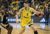 „Maccabi“ nuo čempionų titulo Izraelyje skiria viena pergalė
