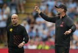 J.Kloppas prieš mūšį su „Man City“ juokavo, kad gyvenimas „Premier“ lygoje būtų lengvesnis be P.Guardiolos 