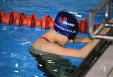 Plaukimo čempionate Kanadoje S.Statkevičius pagerino Lietuvos moterų rekordą