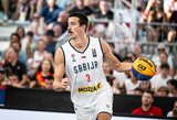 Nuo fiasko išsigelbėję Serbijos krepšininkai tapo olimpinių čempionų varžovais, paaiškėjo visos Europos 3x3 čempionato ketvirtfinalio poros