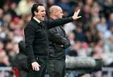 Emery po „Aston Villa“ lygiųjų su „Sunderland“ pyko dėl auklėtinių tingėjimo 