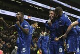 2 įvarčių deficitą panaikinęs „Chelsea“ Londono derbyje įveikė „Tottenham“