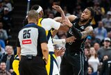 NBA nubaudė „Nets“ ir „Pacers“ konflikto dalyvius