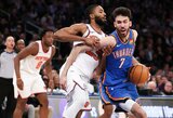 NBA čempionai išsivežė pergalę iš Niujorko