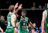 „Žalgiris“ sutriuškino Jonavą ir priartėjo prie LKL finalo