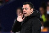 Xavi įvertino „Barcelonos“ galimybes kovoti dėl „La Liga“ titulo šiame sezone