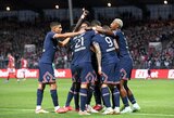 4 įvarčius pelnęs PSG klubas iškovojo vietiniame čempionate trečiąją pergalę 