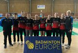 Lietuvos badmintonininkai Švedijoje liko per žingsnį nuo pusfinalio