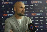 „Kauno Žalgirio“ strategas Željko Sopičius: „Kai gynyboje žaidžiame tokiu lygiu, kaip šiandien, kaip prieš „Šiaulius“, „Sūduvą“ ar „Bešiktaš“, galime įveikti bet kurį varžovą“
