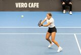 Beveik 3 valandas 2 setus žaidusi Patricija Paukštytė Tunise iškopė į pusfinalį