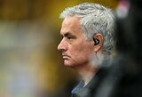 J.Mourinho: „Svajoju apie darbą Europos čempionate ar Pasaulio taurėje“