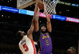 Pergalingame „Lakers“ mače dominavo A.Davisas