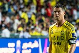 Traumą patyręs Cristiano Ronaldo išvyks gydytis į Ispaniją 