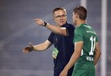 Čempionų lygos rungtynėms V.Dambrausko ekipa pasiruošė sutriuškindami varžovus vietiniame čempionate