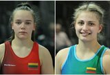 K.Gaučaitė – Europos jaunimo imtynių vicečempionė, G.Dilytei – bronza