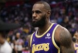 NBA pirmą kartą suspendavo L.Jamesą