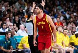Ispanija paskelbė rinktinės sudėtį PČ atrankai – joje penki NBA žaidėjai