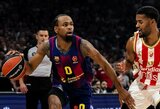 Ketvirtajame kėlinyje spurtavusi „Barcelona“ pasiekė pergalę Belgrade