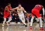 Trijulės vedama „Lakers“ įsirašė pergalę
