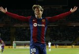 Debiutas lyg filme: „Barcelona“ pergalę atnešė per 34 sekundes įvartį pelnęs 17-metis