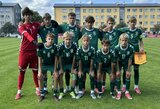 Lietuvos U-15 futbolo rinktinei nepavyko atsirevanšuoti estams