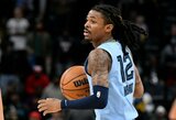 „Grizzlies“ apie mėnesį versis be Ja Moranto