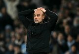 Pepas Guardiola dvi rungtynes bus priverstas stebėti iš tribūnų, bet galės būti ant suolo finale