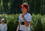 Mikulskytė su porininke greičiau nei per valandą žengė į ketvirtfinalį