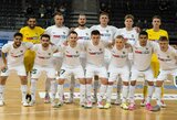 „Kauno Žalgiris“ UEFA Futsal Čempionų lygą pradėjo pralaimėjimu Ispanijos čempionams