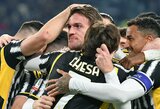 Ankstyvą įvartį praleidęs „Juventus" nušlavė „Salernitana" ir žengė į Italijos futbolo taurės ketvirtfinalį