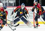Rygos „Dinamo“ KHL rungtynėse išplėšė dramatišką pergalę, M.Armalis Švedijoje pakeistas po pirmojo kėlinio