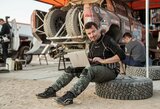 Dakaro ralio pėdsakas: tona atliekų vien iš A.Juknevičiaus komandos automobilio