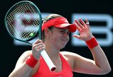 „Australian Open“: latvė krito prieš olimpinę čempionę, V.Azarenka patyrė fiasko, M.Vondroušova atsisakė žaisti prieš pat mačo pradžią