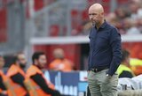Buvęs „Manchester United“ žaidėjas: „Buvo neįmanoma suprasti Eriko ten Hago“