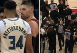 „Bulls“ žvaigždės pasisakė apie skandalingą Antetokounmpo dėjimą