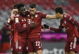 Vokietijoje – „Bayern“ išvargo pergalę prieš „Mainz“, „Borussia“ išplėšė lygiąsias su „Bochum“